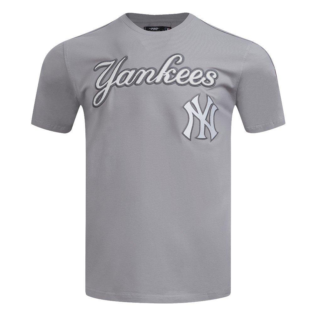 Pro Standard Men's MLB New York Yankees Aaron Judge #99 Classic Single Jersey Striped Top - Grey - GREY